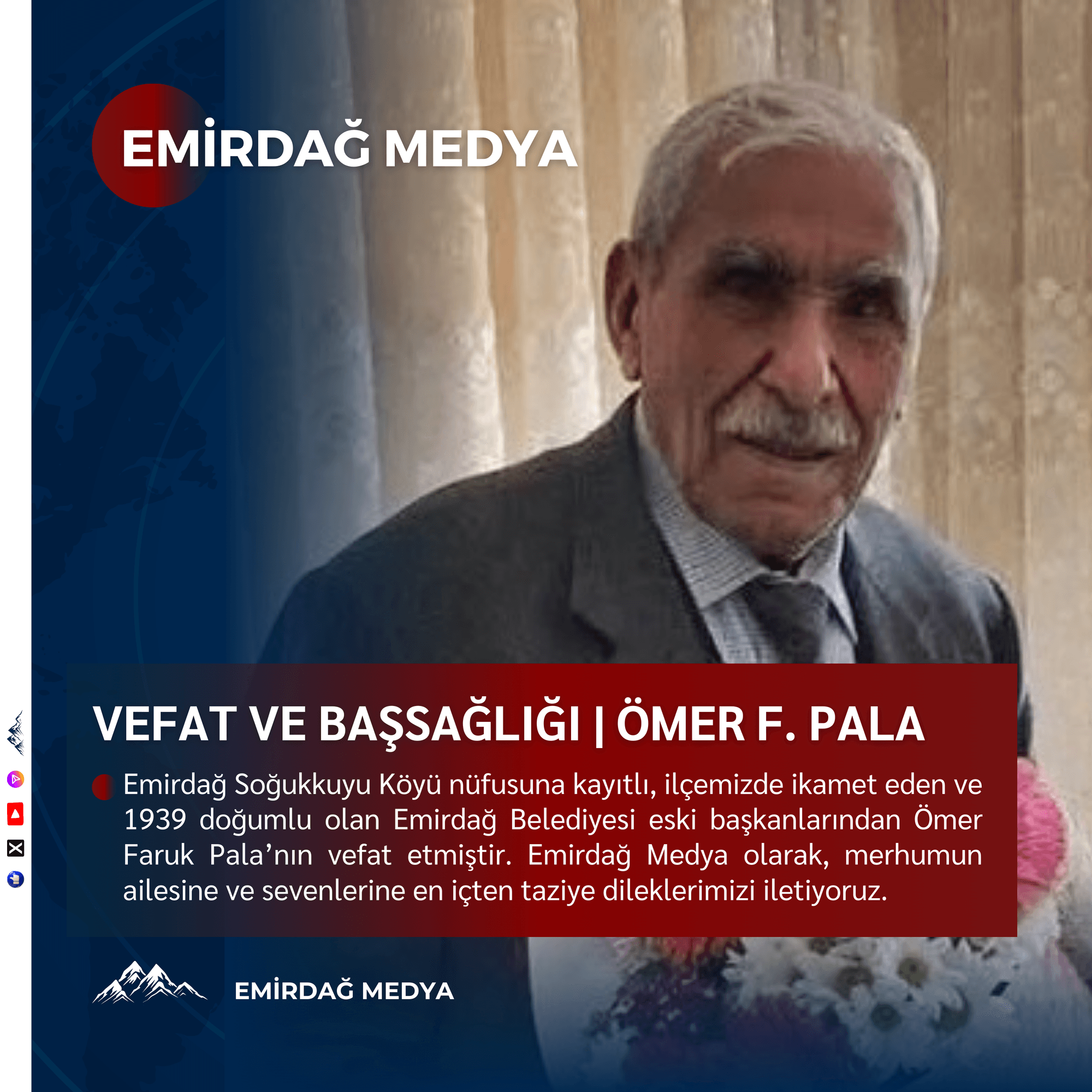 VEFAT VE BAŞSAĞLIĞI | ÖMER FARUK PALA